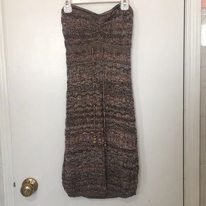Guess knit strapless dress